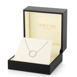 16mm Diamond Circle Pendant