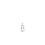 Diamond Initial Pendant