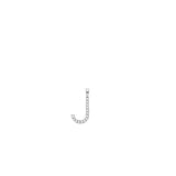 Diamond Initial Pendant