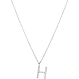 Diamond Initial Pendant