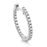 18ct Gold full set Hoop Earrings 15mm