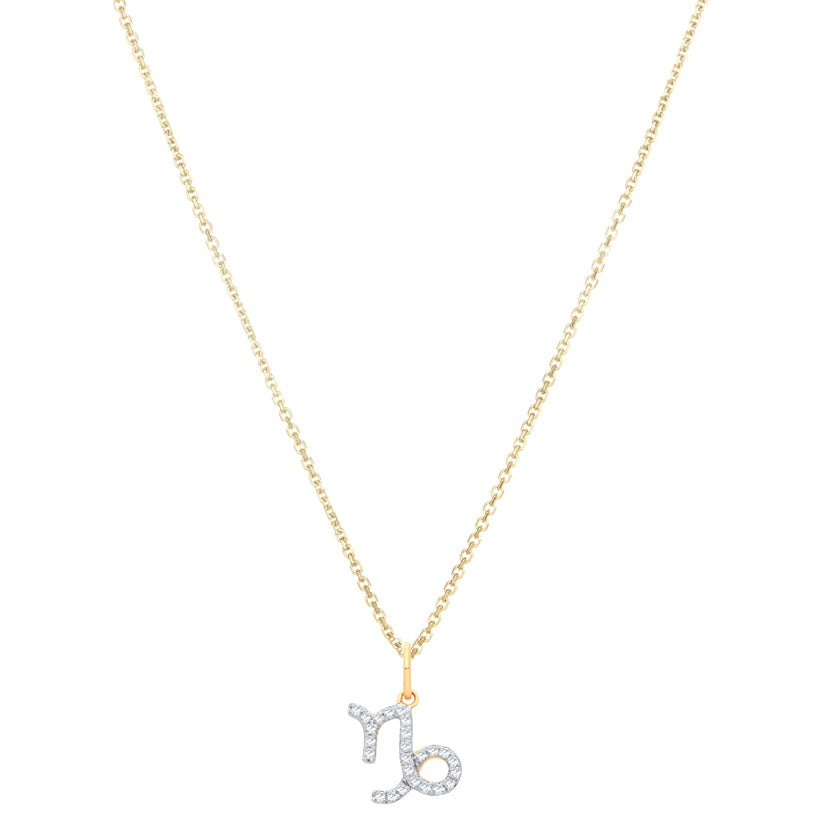 Diamond Zodiac Pendant