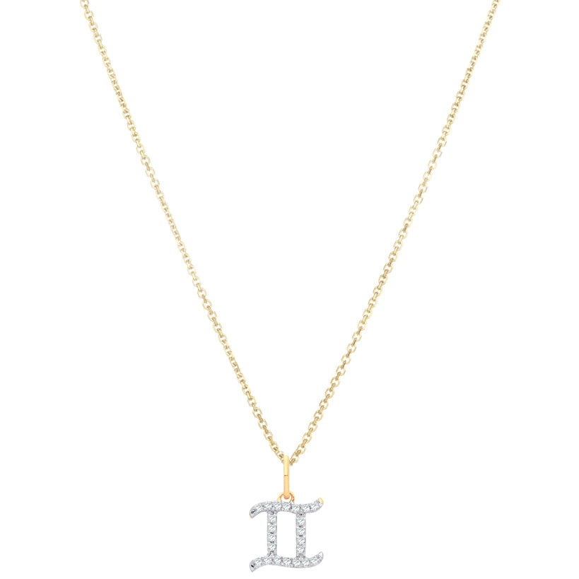 Diamond Zodiac Necklace