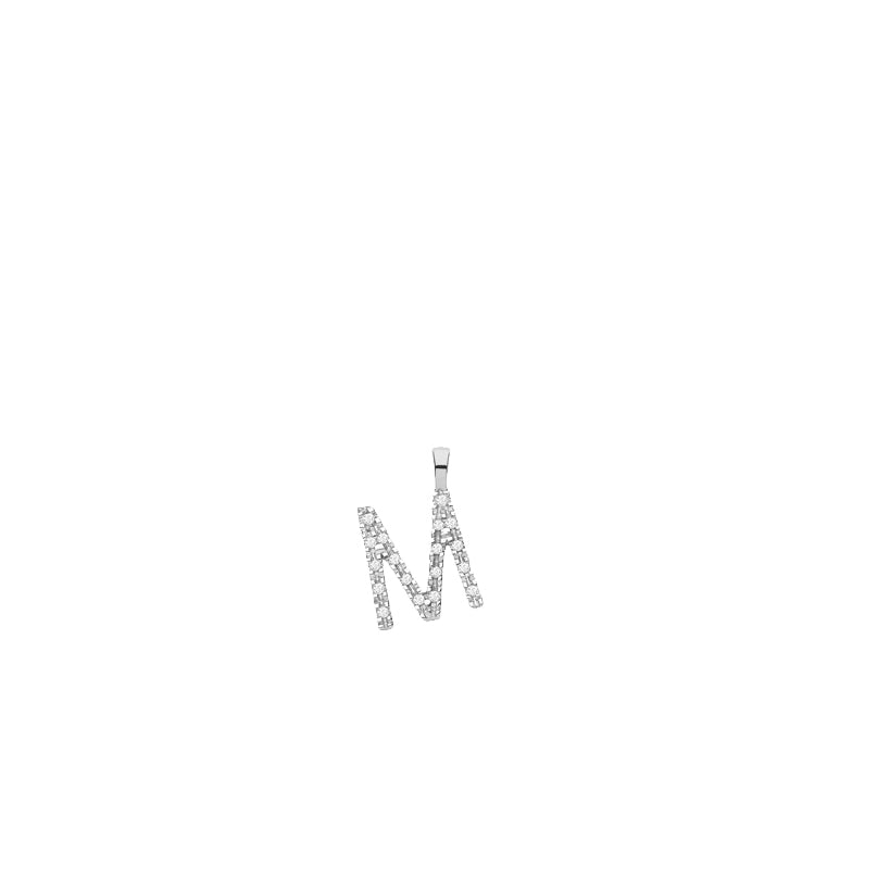 Diamond Initial Necklace