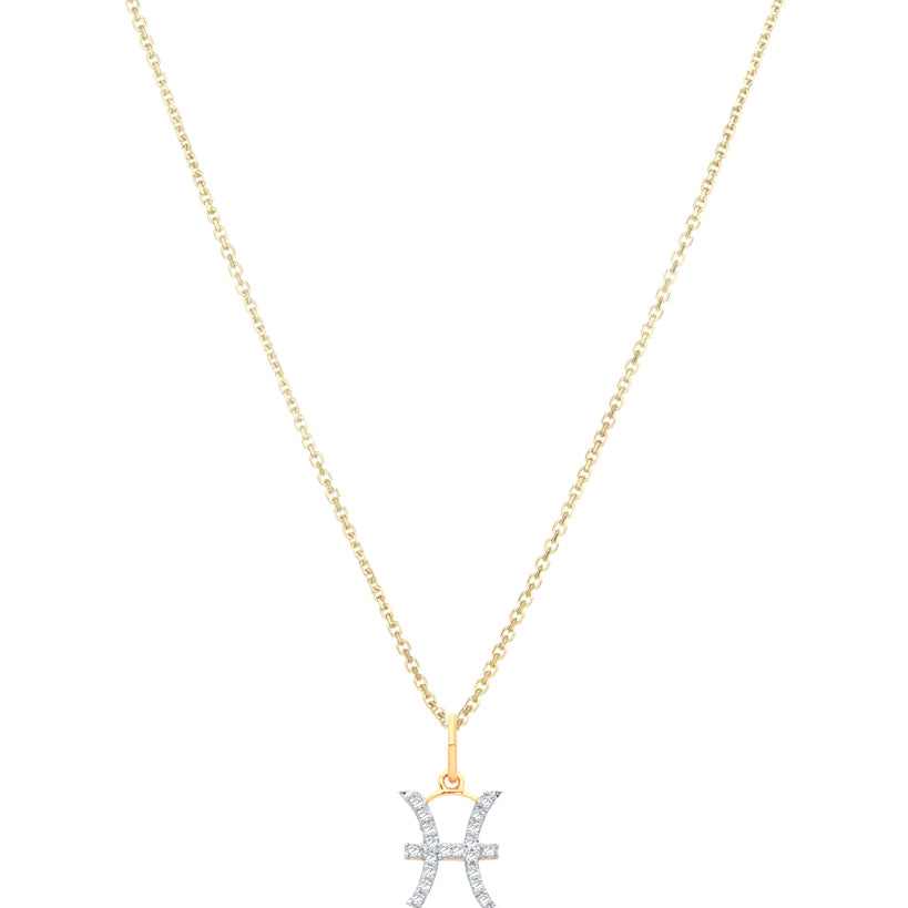 Diamond Zodiac Pendant