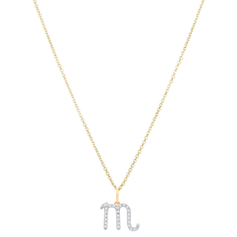 Diamond Zodiac Pendant