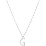 Diamond Initial Pendant