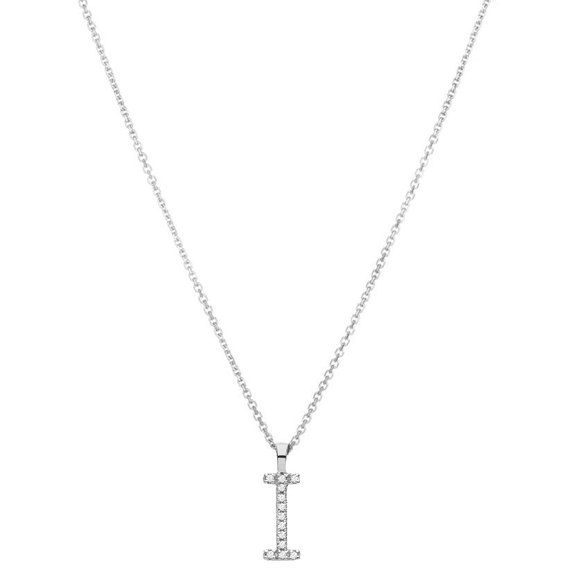 Diamond Initial Necklace