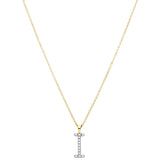 Diamond Initial Necklace