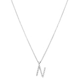 Diamond Initial Necklace