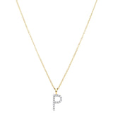 Diamond Initial Necklace