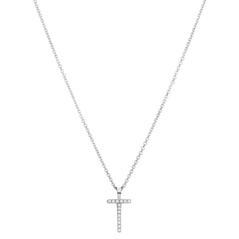 Diamond Initial Necklace