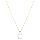 Diamond Initial Pendant