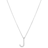 Diamond Initial Pendant