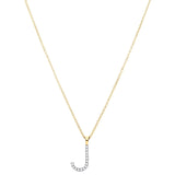Diamond Initial Pendant