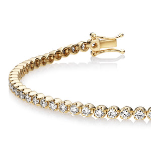 1.00 ct diamond bracelet 18ct gold