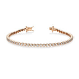 3.00 ct diamond tennis bracelet 18ct gold