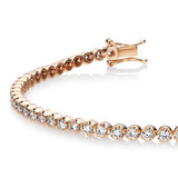 3.00 ct diamond tennis bracelet 18ct gold