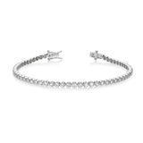 3.00 ct diamond tennis bracelet 18ct gold