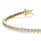 3.00 ct diamond tennis bracelet 18ct gold
