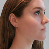 3-row Pavé Set Earrings