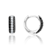 3-row Pavé Set Earrings