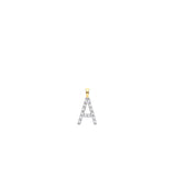 Diamond Initial Pendant