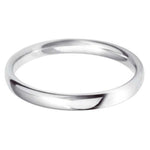 light court 2.5mm wedding ring