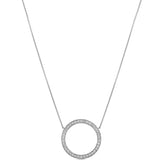 24mm Diamond Circle Pendant
