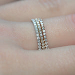 diamond full eternity ring 18ct white gold