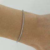 1.00 ct diamond bracelet 18ct gold