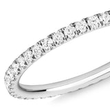 bague d’éternité à tour complet en platine