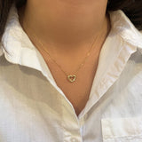 pendentif barre en diamant