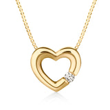 pendentif barre en diamant