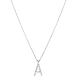 Diamond Initial Pendant