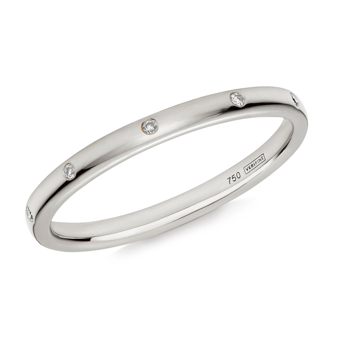 diamond 10-stone Wedding ring platinum