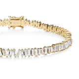 4.0ct Baguette Diamond 'Fantasy' Bracelet