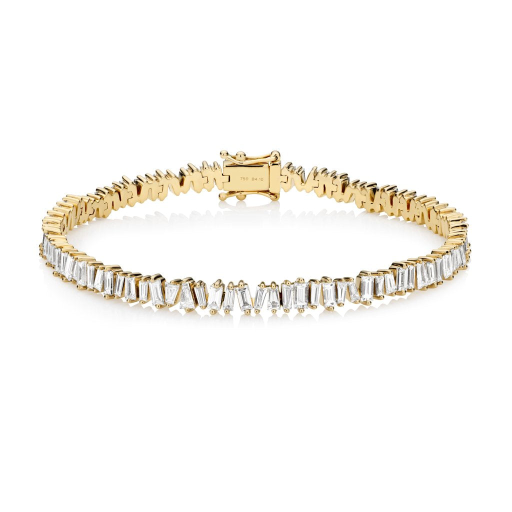 4.0ct Baguette Diamond 'Fantasy' Bracelet