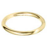 medium court 2.0mm wedding ring