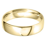 medium court 6.0mm wedding ring