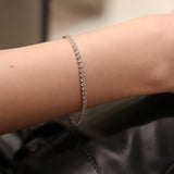 3.00 ct diamond tennis bracelet 18ct gold