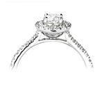 diamond engagement ring platinum